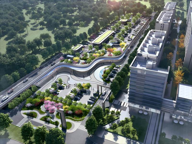三門峽南站生態(tài)停車場建設項目